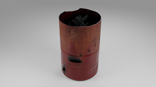 barrel hose fire-pump Modèle 3D .c4d .max .obj .3ds .fbx .stl .blend 