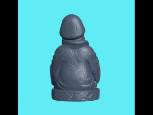 penis buda Modelo de Impressão 3D