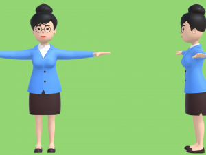 HYPER CASUAL CHARACTERS 3 - ACTIVITIES Modèle 3D