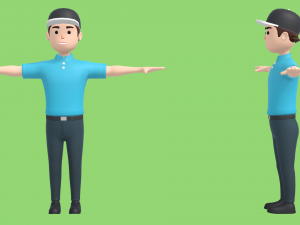 HYPER CASUAL CHARACTERS 3 - ACTIVITIES Modèle 3D