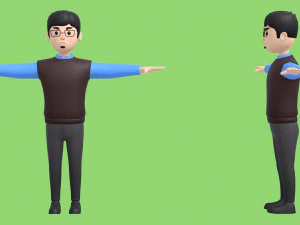 HYPER CASUAL CHARACTERS 3 - ACTIVITIES 3D Model