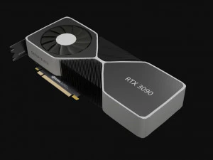 rtx 3090 3D Model