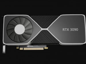 rtx 3090 3D Model