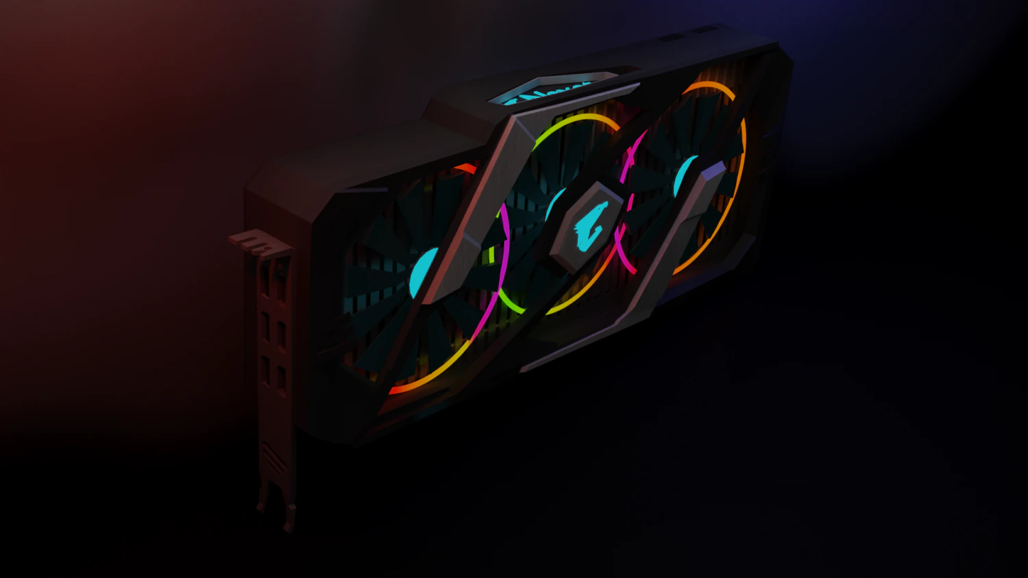 nvidia rtx 2080ti Modelo 3D .c4d .max .obj .3ds .fbx .stl .blend 