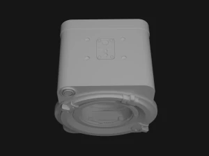 c&acirc;mera Modelo 3D