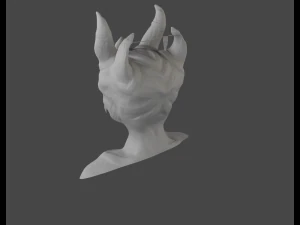 mostro simile a uno scarafaggio cornuto Modello 3D