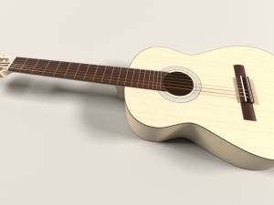 classic guitar 3D Model