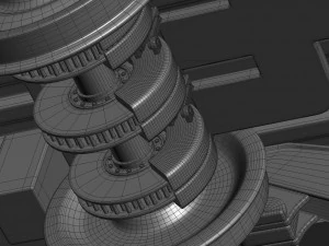 train 3D Model