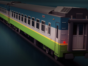 train 3D-Modell