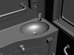 train 3D-Modell