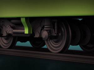 train 3D-Modell