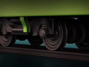 train 3D Model