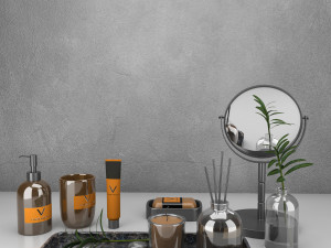 bathroom accessories 3D Model