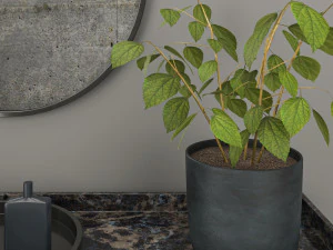 composi&ccedil;&atilde;o de m&oacute;veis com conjunto de decora&ccedil;&atilde;o Modelo 3D