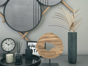 decorative set Model 3D