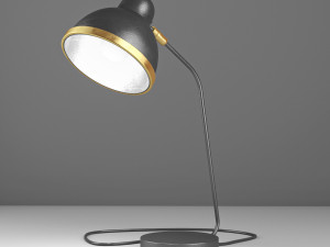 black desk lamp 3D Model