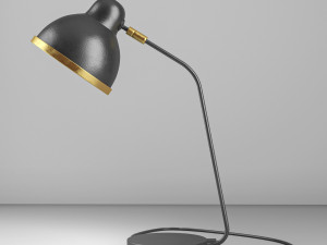 black desk lamp 3D Model