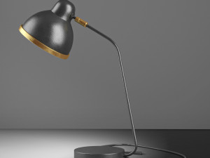 black desk lamp 3D Model