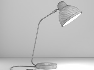 black desk lamp 3D Model