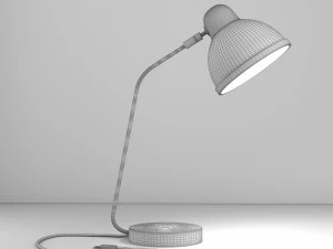 black desk lamp 3D Model