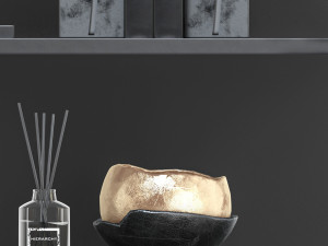decorative set on shelves 3D Model