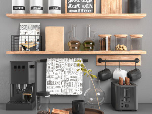 kitchen decor set 5 Modelo 3D