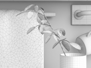 kitchen decor set 5 Modelo 3D