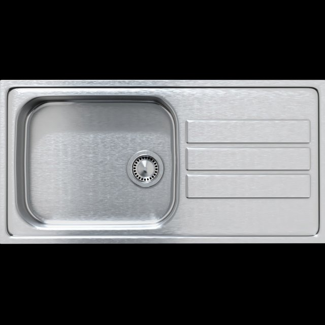 kitchen sink 3D Model .c4d .max .obj .3ds .fbx .stl .blend 