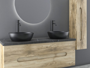bathroom set 5 Model 3D