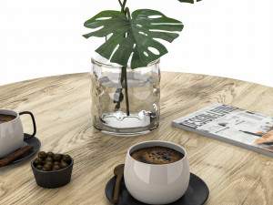 coffee table 3Dモデル