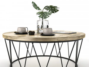 コー​​ヒーテーブル 3Dモデル