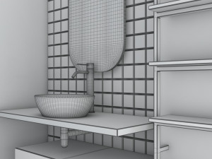 bathroom set 7 Modèle 3D