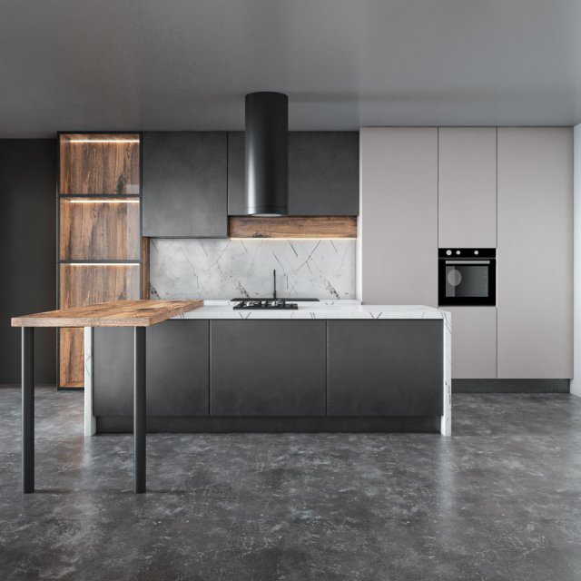 kitchen set 10 3Dモデル .c4d .max .obj .3ds .fbx .stl .blend 