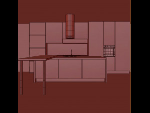 kitchen set 10 3Dモデル