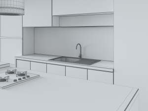 kitchen set 10 3Dモデル