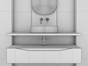 bathroom set 12 3D Model