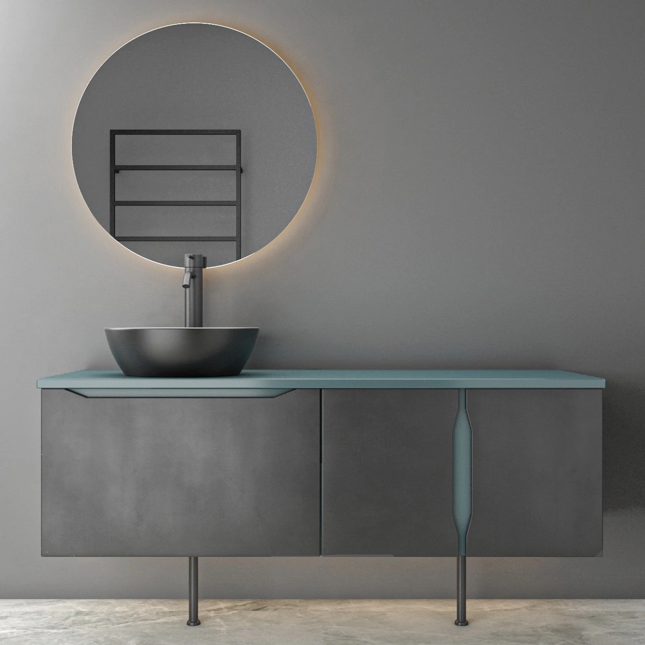 bathroom set 11 3D Model .c4d .max .obj .3ds .fbx .stl .blend 