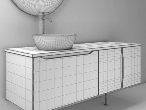 bathroom set 11 3D Model