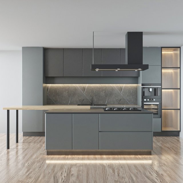 kitchen set 20 Modello 3D .c4d .max .obj .3ds .fbx .stl .blend 