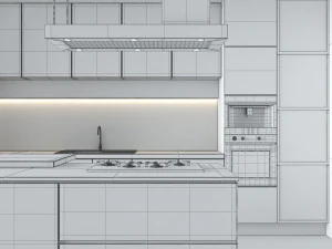 conjunto de cozinha 20 Modelo 3D