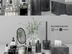 bathroom set 20 Modèle 3D