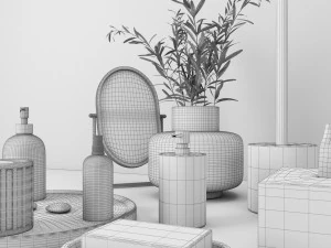 jogo de banheiro 20 Modelo 3D