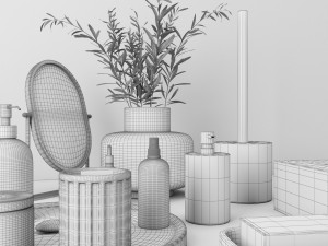 bathroom set 20 3D-Modell