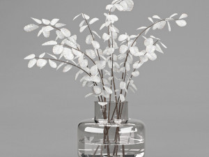 lunaria bouquet 9 3D Model