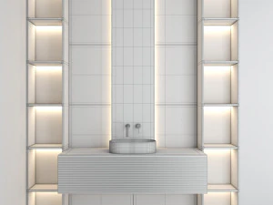 bathroom set 19 3D Model