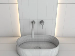 bathroom set 19 3D Model