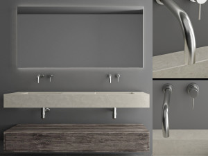bathroom set 21 3D Model