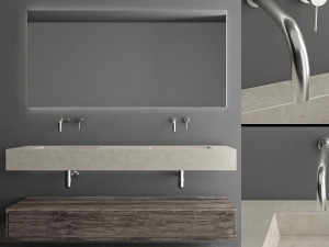 bathroom set 21 Modelo 3D