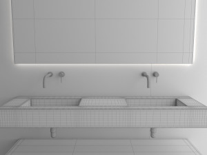 bathroom set 21 Modelo 3D