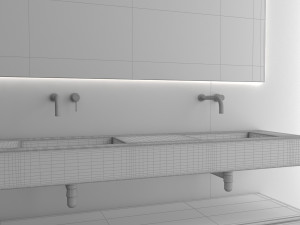bathroom set 21 Modelo 3D
